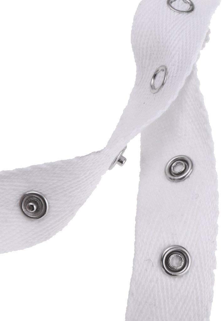 FRECI 1 Yards Snap Tape Sewing Snap Tape Buttons Zipper Fastener Replacement for Baby Lingerie Teddy Crotch Sewing DIY - Image 2